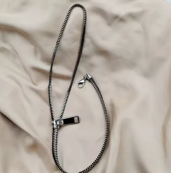 Titanium Zipper Necklace/Bracelet