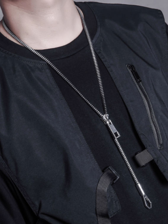 Titanium Zipper Necklace/Bracelet