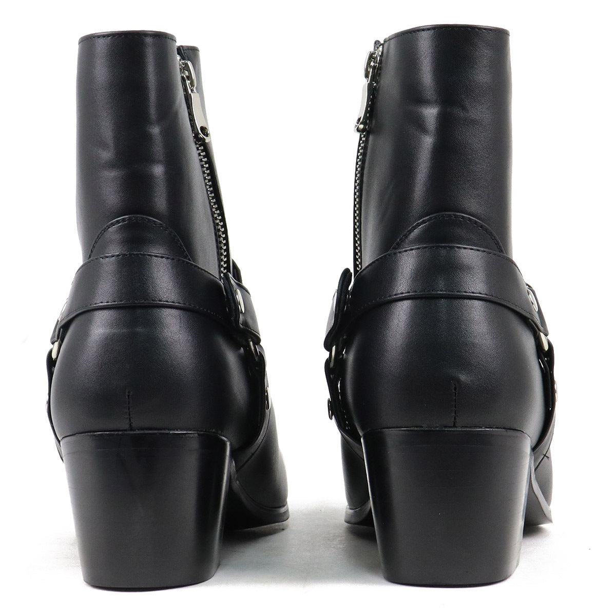 Faux Leather Men's Heel boots